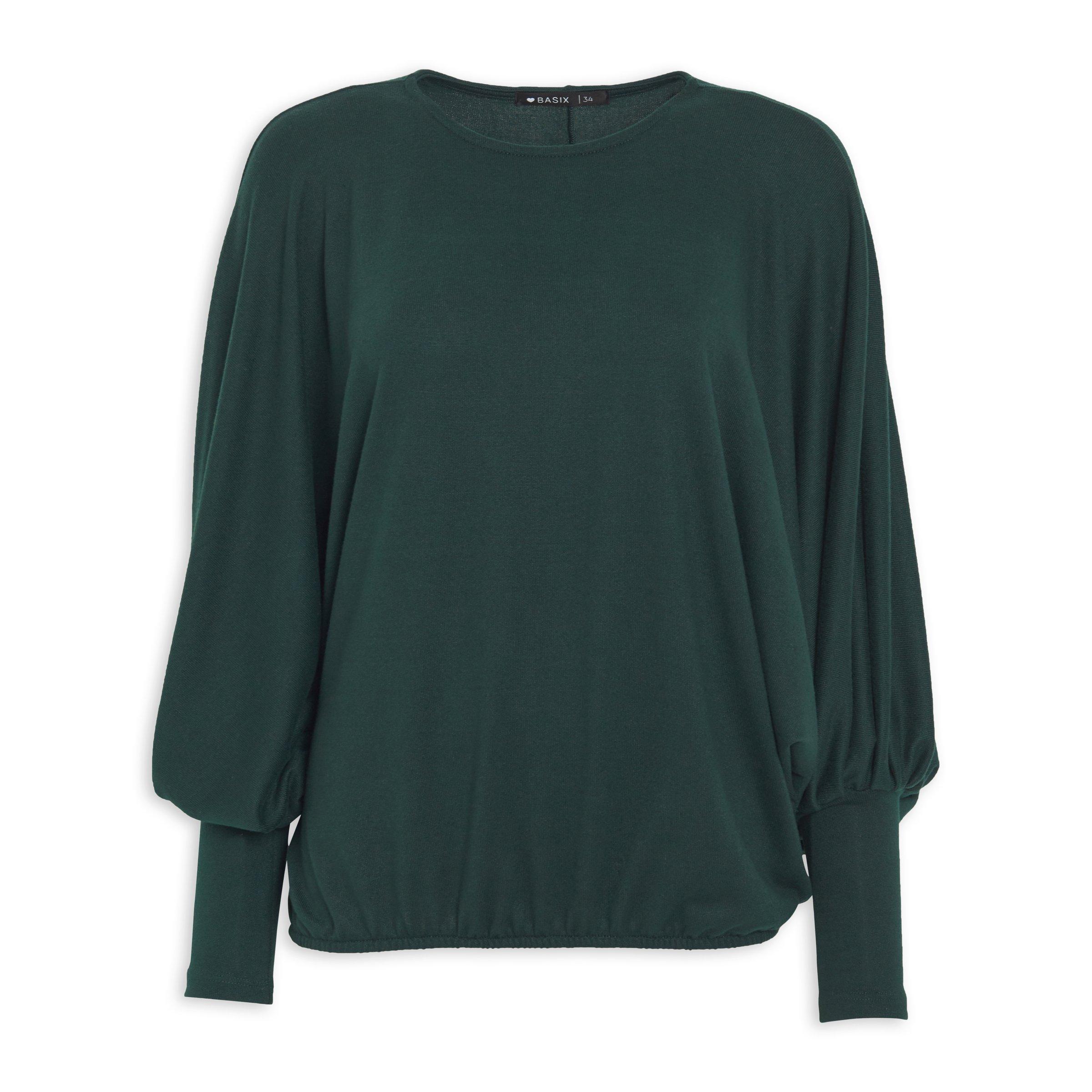 Buy Basix Bottle Green Relaxed Top Online Truworths