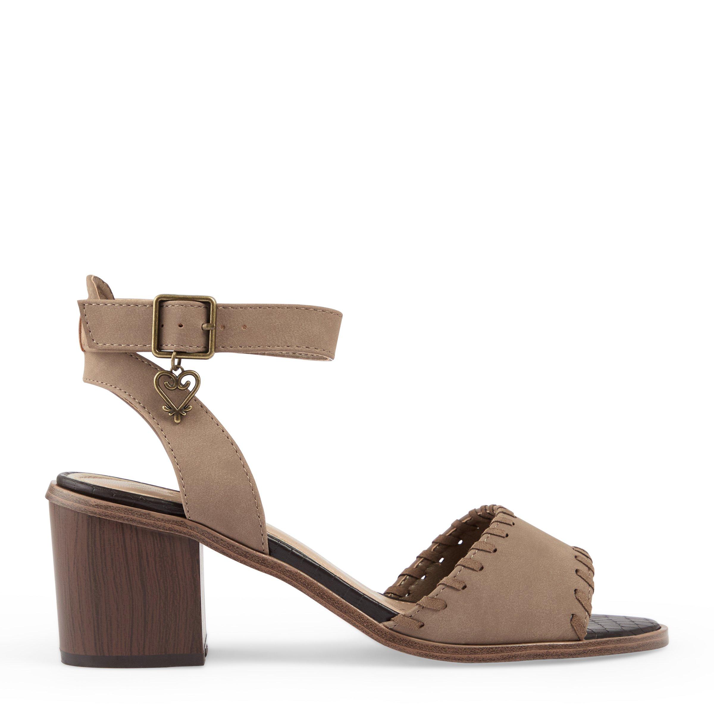 Buy Ginger Mary Taupe Ankle Strap Heel Online | Truworths