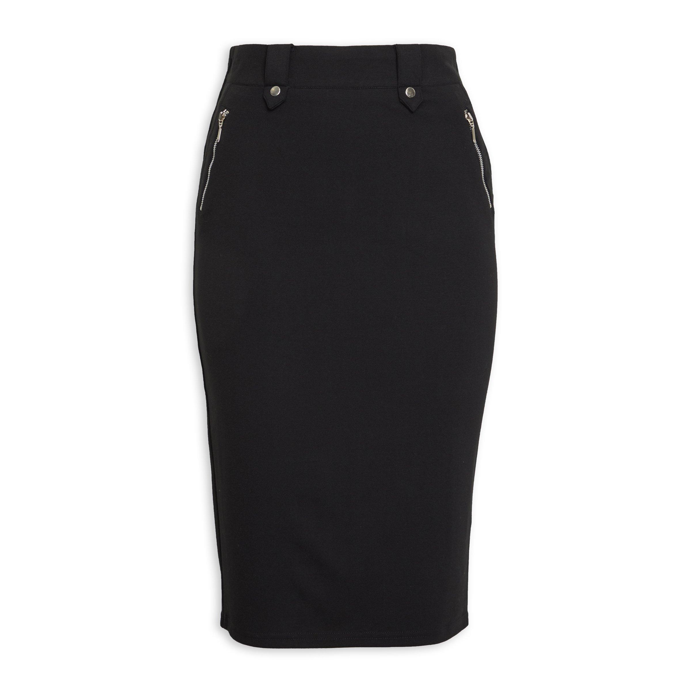 Buy Finnigans Black Ponte Skirt Online | Truworths
