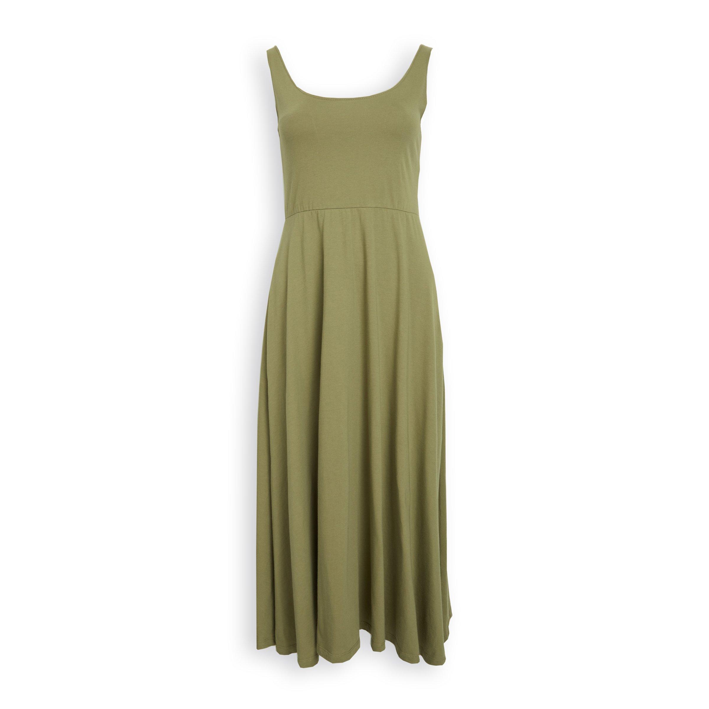 Buy Basix Green Fit And Flare Dress Online | Truworths