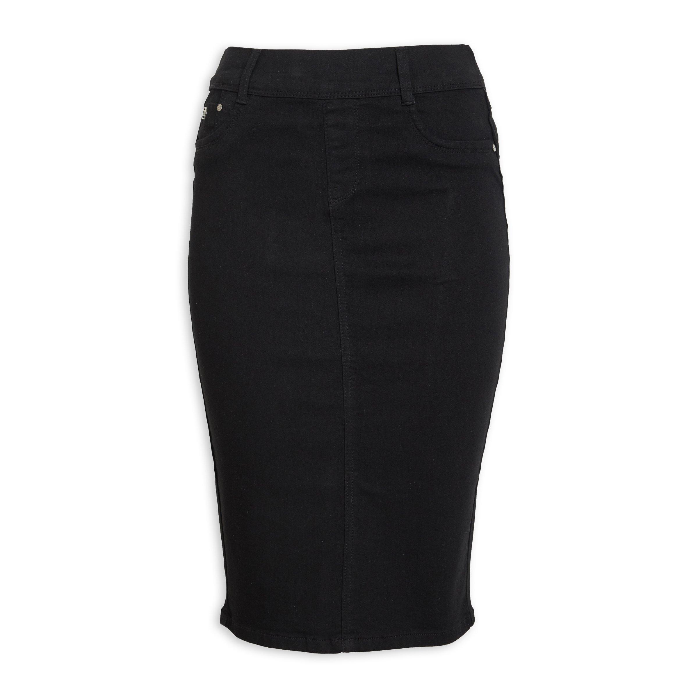 Buy OBR Black Bodycon Skirt Online | Truworths