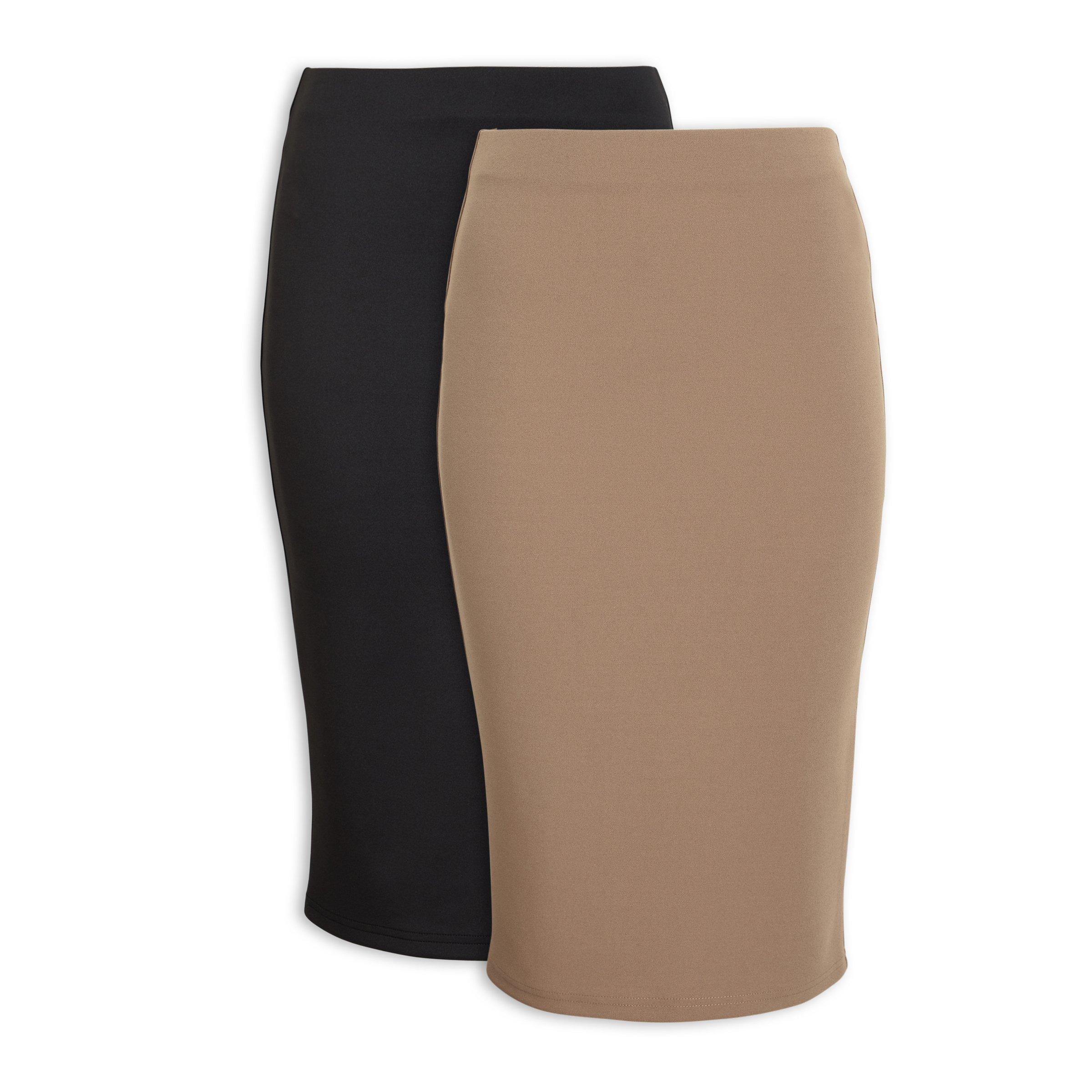 Buy Truworths 2Pack Bodycon Skirt Online Truworths