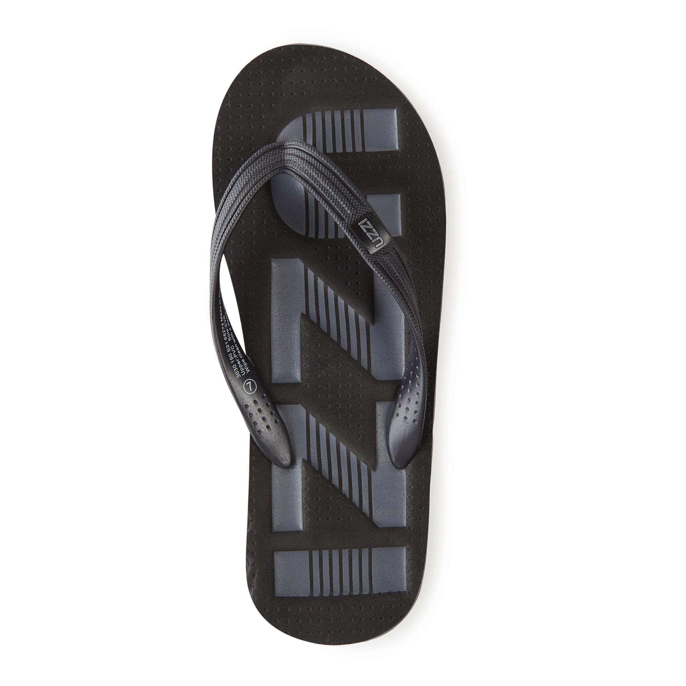Black Flip Flops (3030190) | UZZI