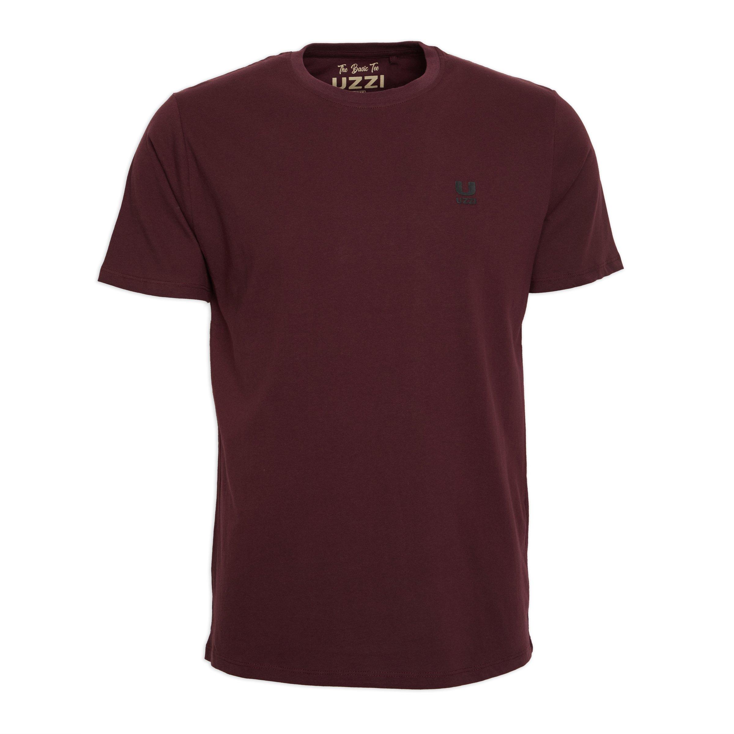 Wine Crew Neck Tee