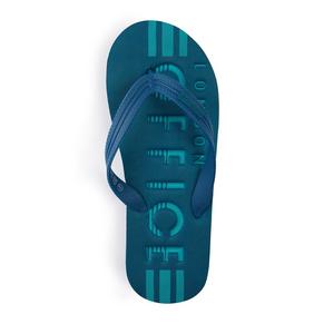 Blue Branded Flip Flop
