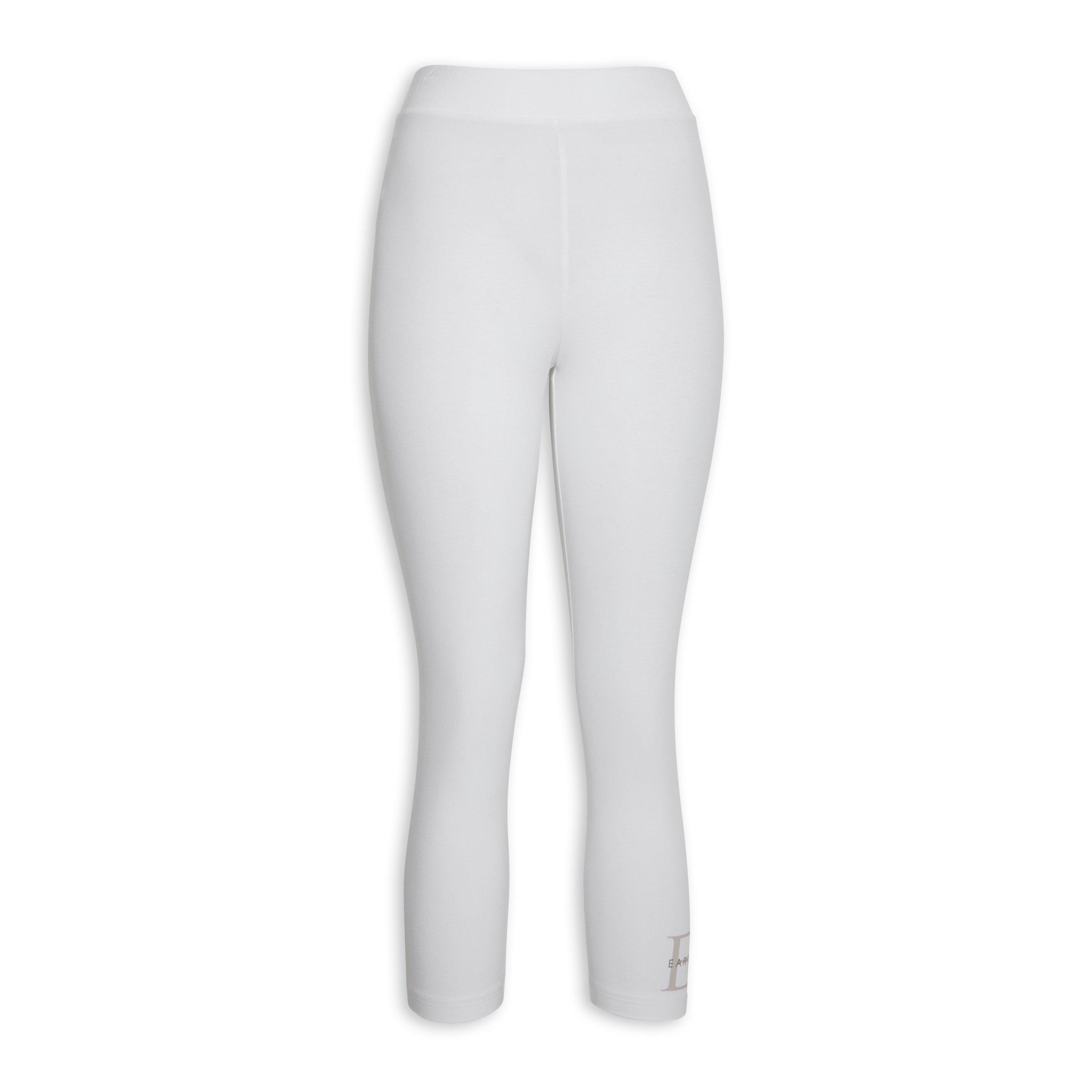 Buy Earthaddict White Cropped Leggings Online Truworths