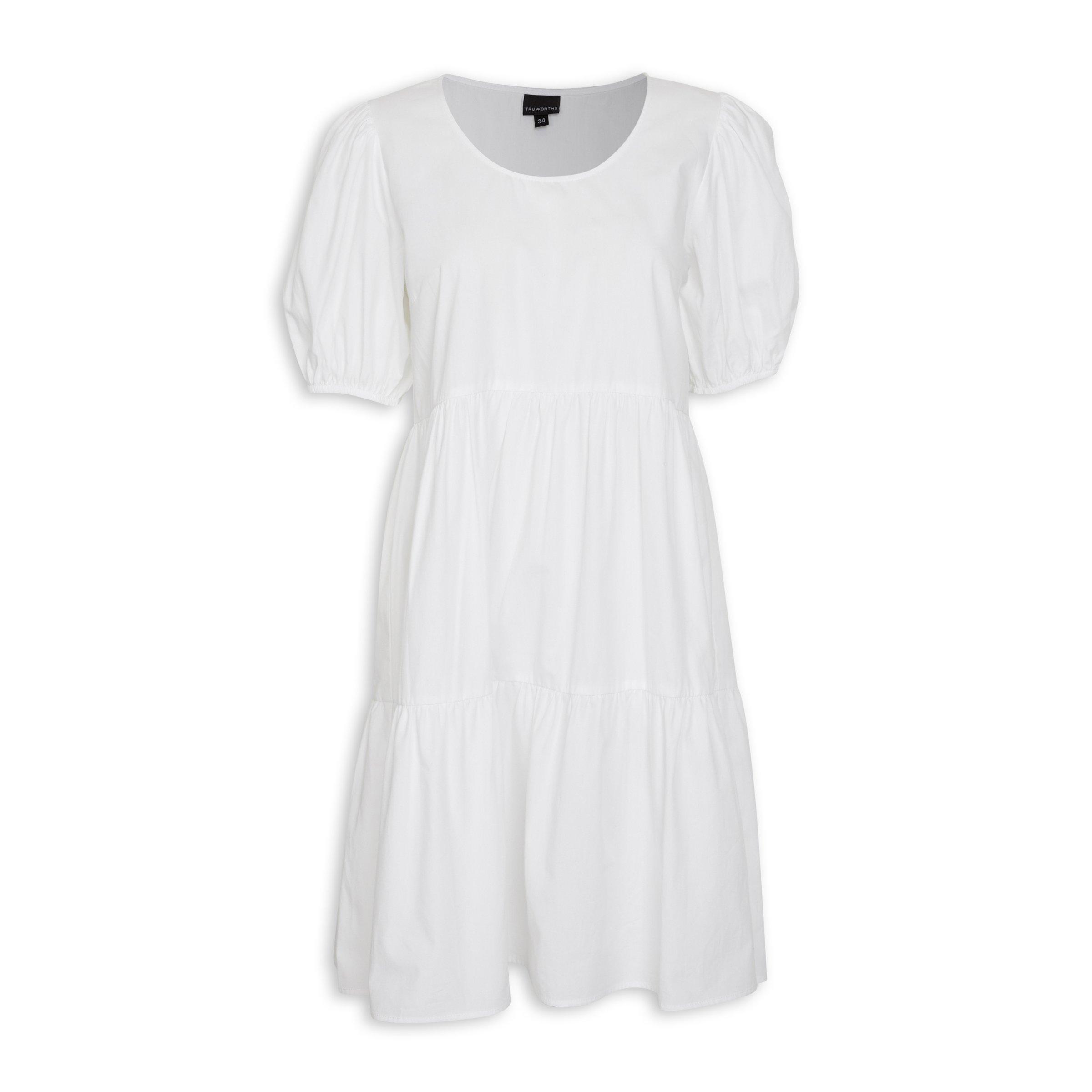 White A-line Dress (3033023) | Truworths