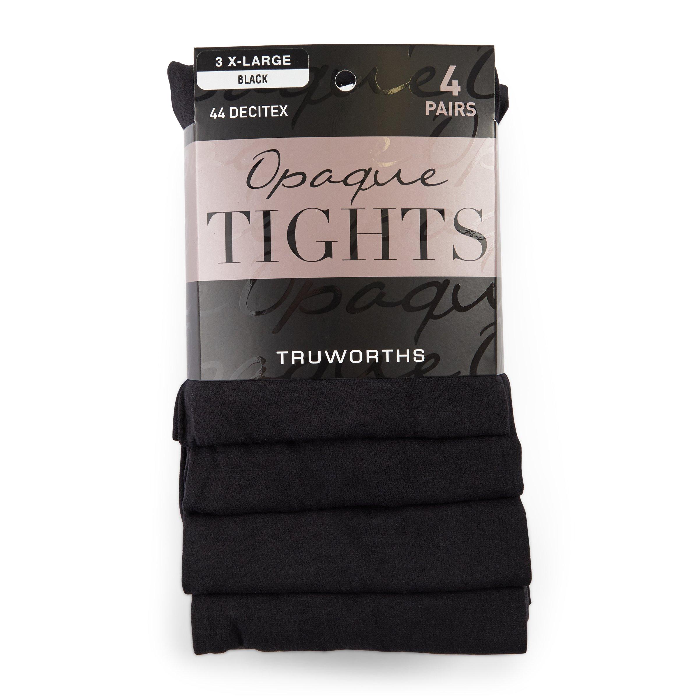 Buy Truworths 4-Pack Black Stockings Online | Truworths