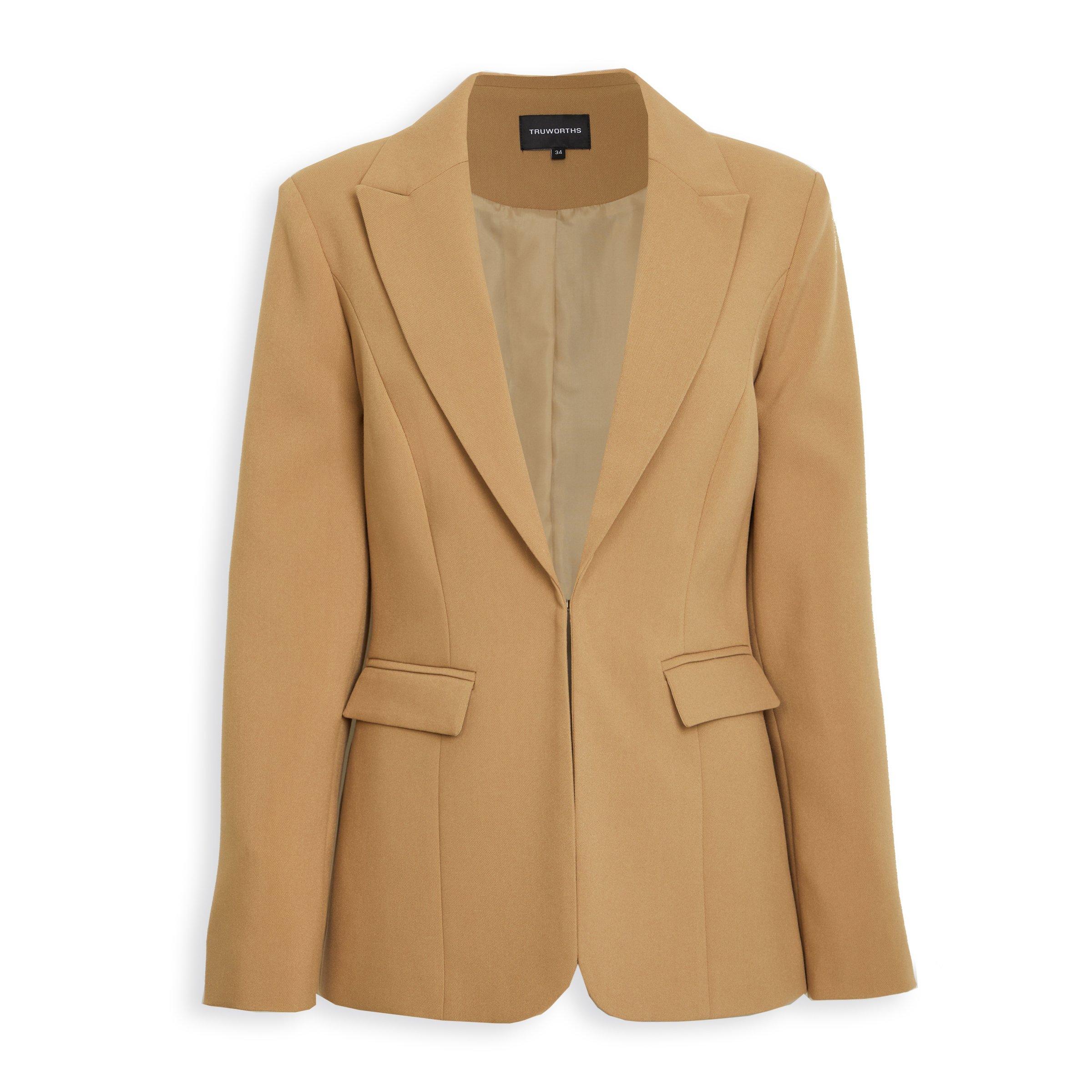 Buy Truworths Tan Blazer Online | Truworths