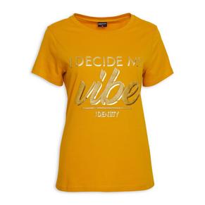 Mustard Relaxed Tee