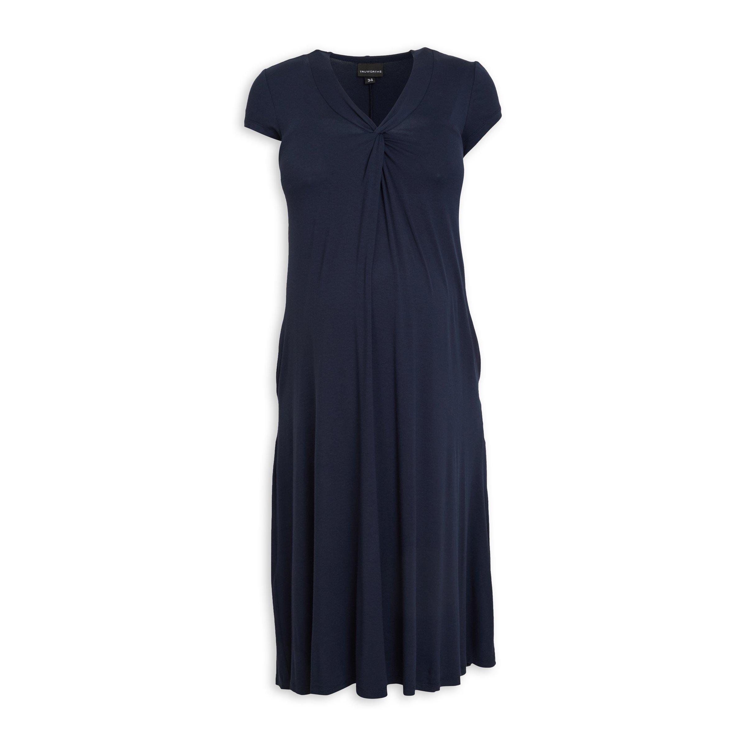 Buy Truworths Navy ALine Dress Online Truworths