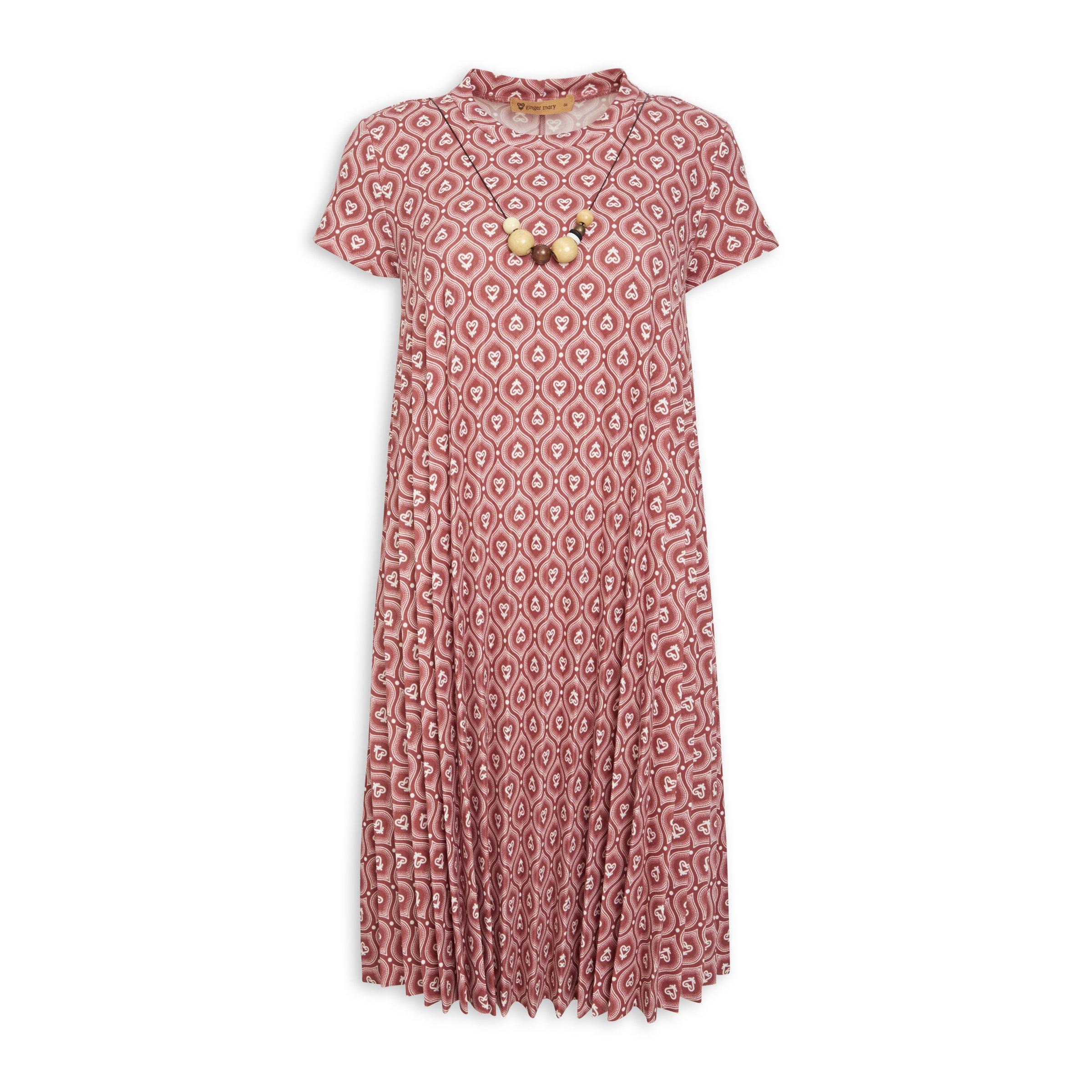 Buy Ginger Mary Pink Pleated Dress Online Truworths