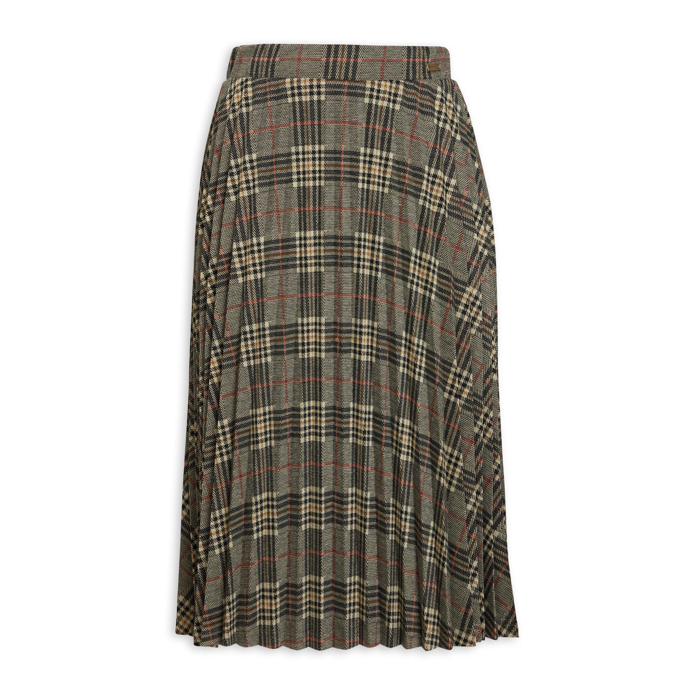 Buy Daniel Hechter Check Pleated Skirt Online | Truworths