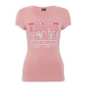 Pink Fitted Tee