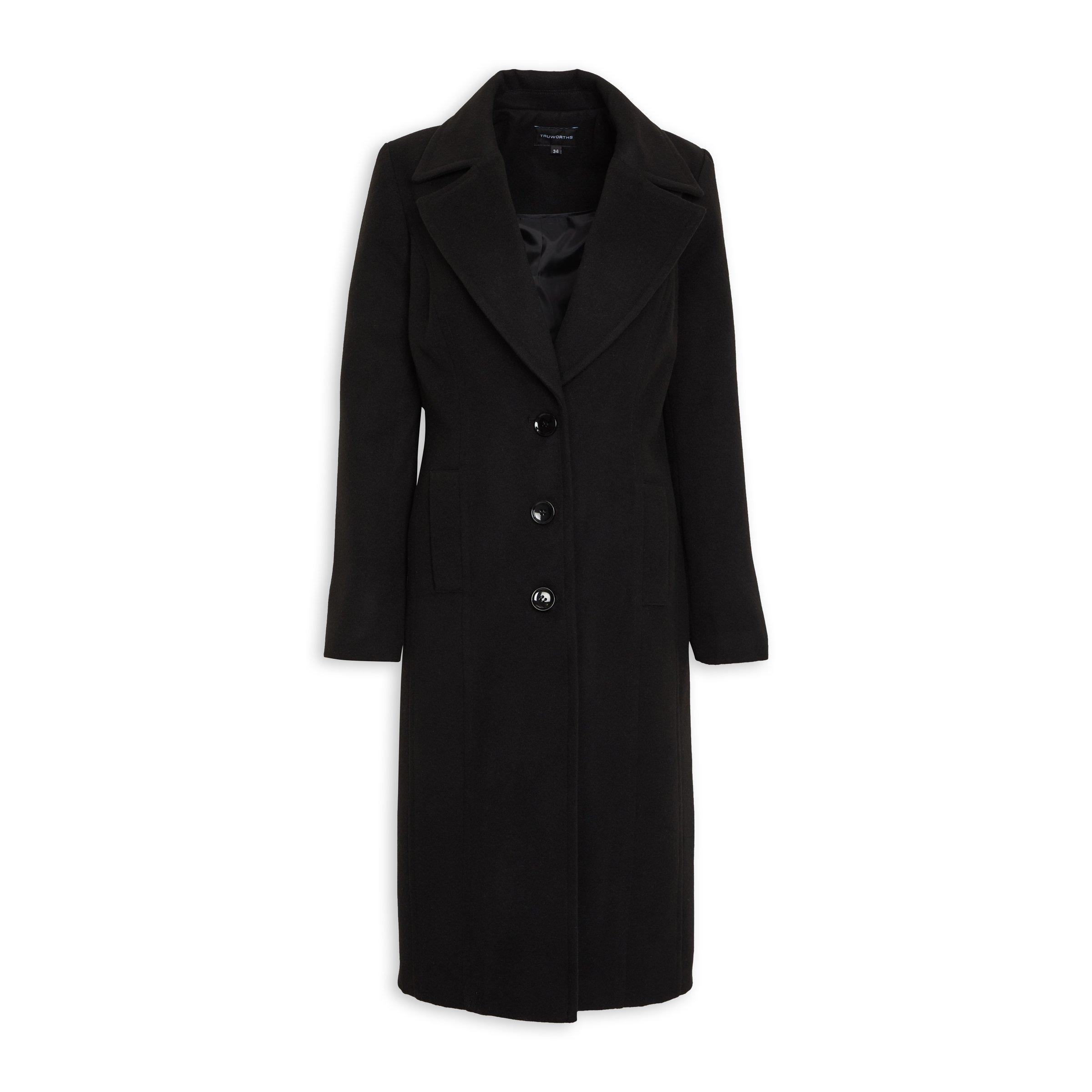 Buy Truworths Black Classic Coat Online Truworths