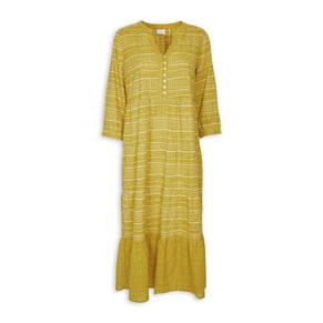 Mustard A-Line Dress