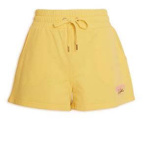 Yellow Jogger Shorts