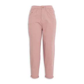 Pale Pink Tapered Pants