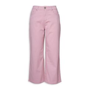 Pink Cropped Pants