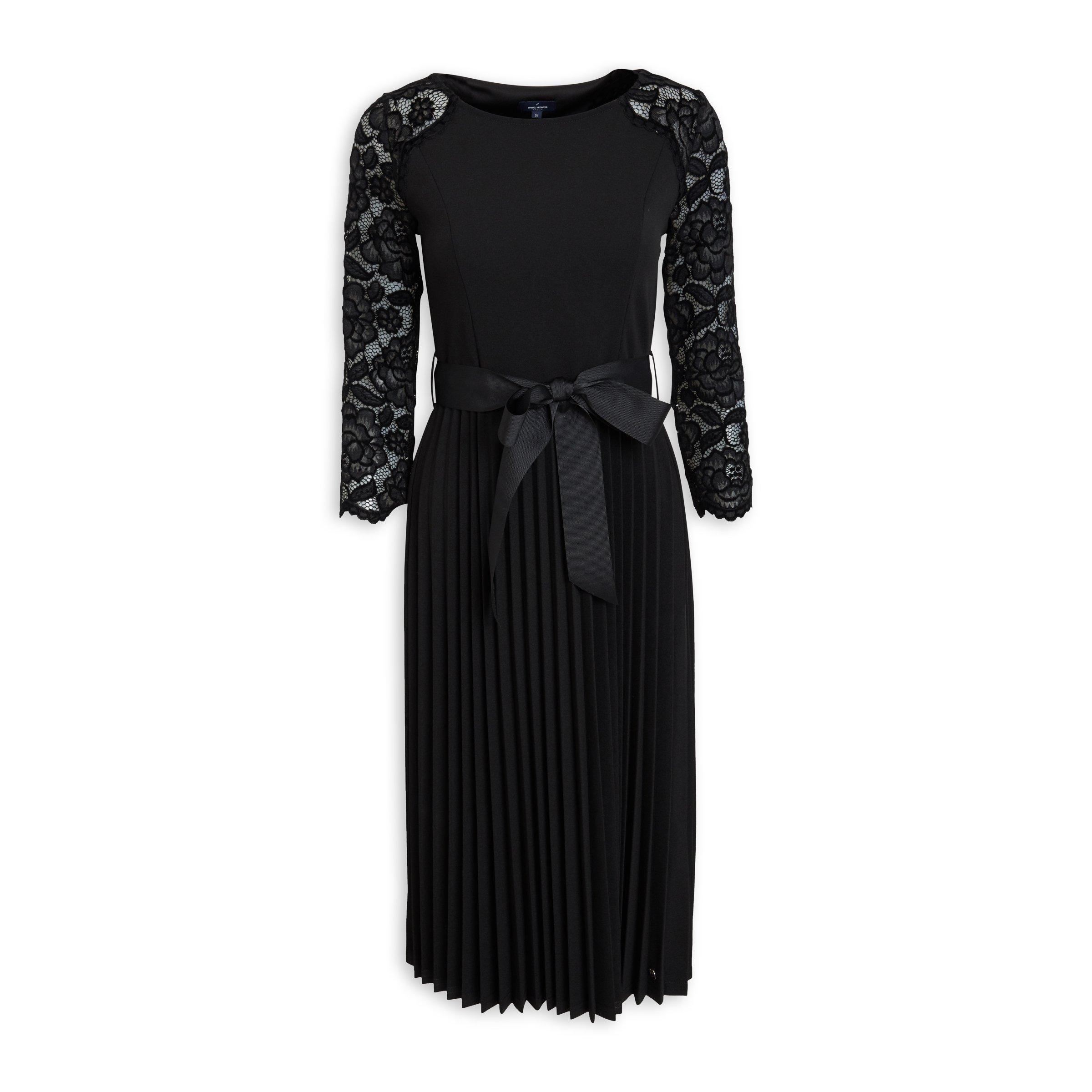 Buy Daniel Hechter Black Fit And Flare Dress Online Truworths