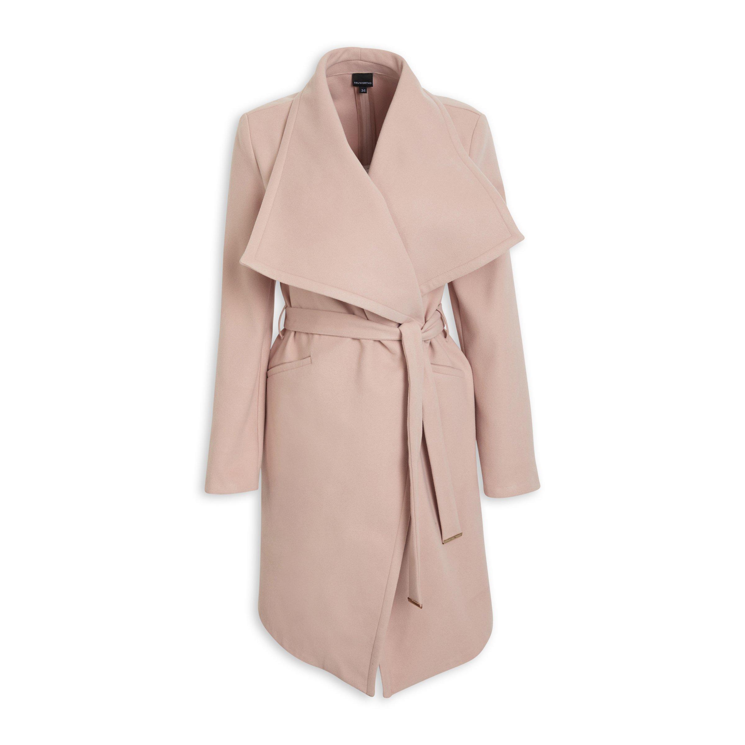 Buy Truworths Pink Wrap Coat Online Truworths