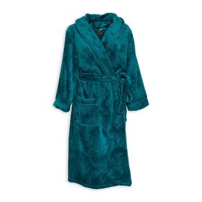 Teal Plush Gown