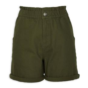 Green Stretch Shorts