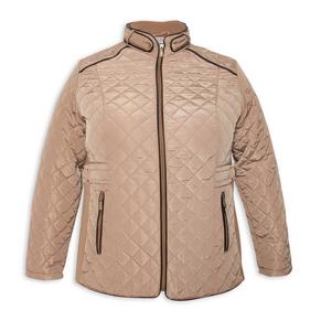 Taupe Puffer Jacket