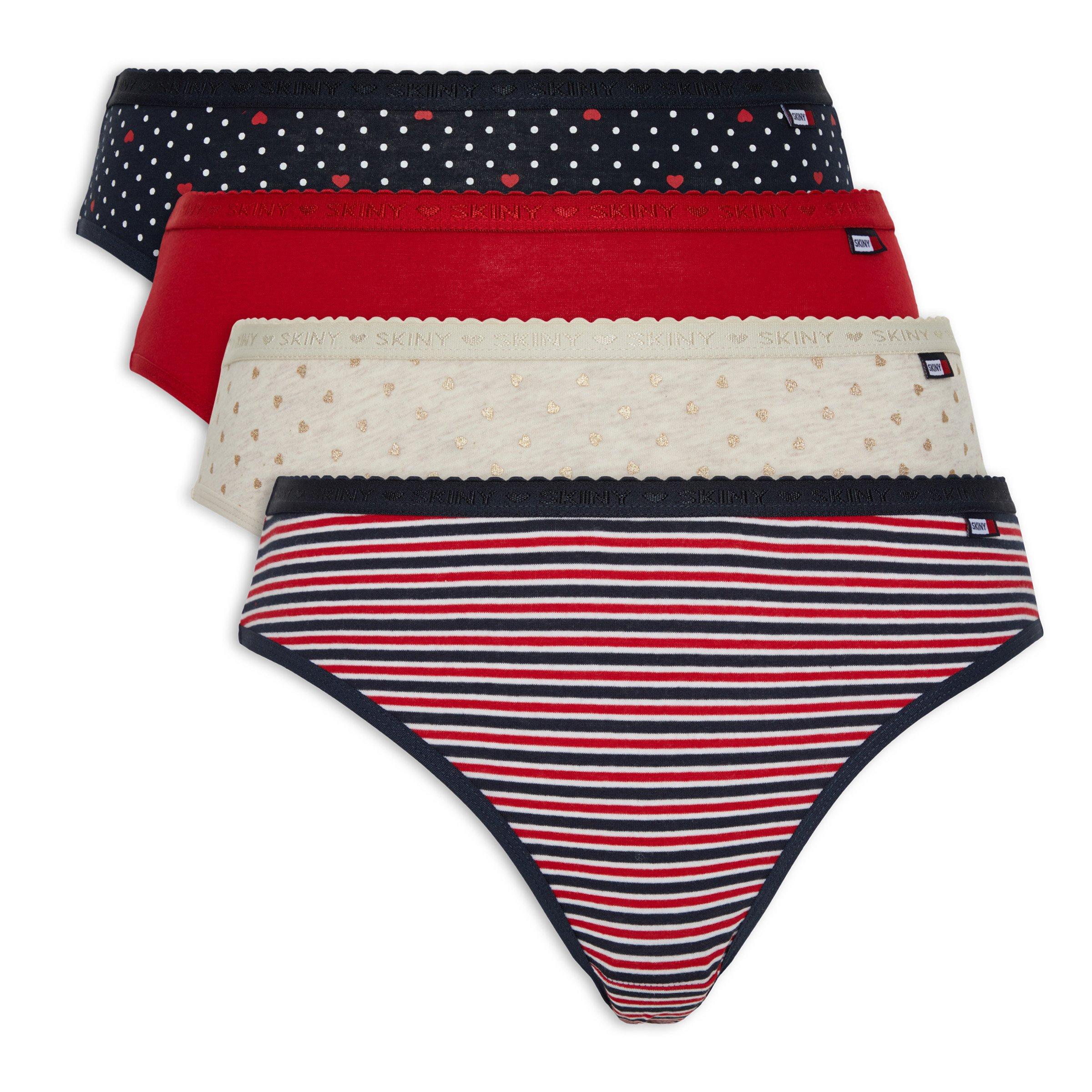 4pack Hi Leg Panties (3043845) Skiny