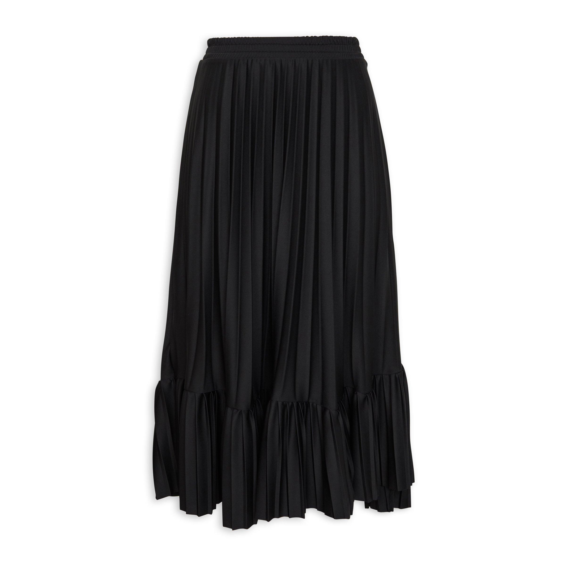Black Pleated Skirt (3044186) | Identity