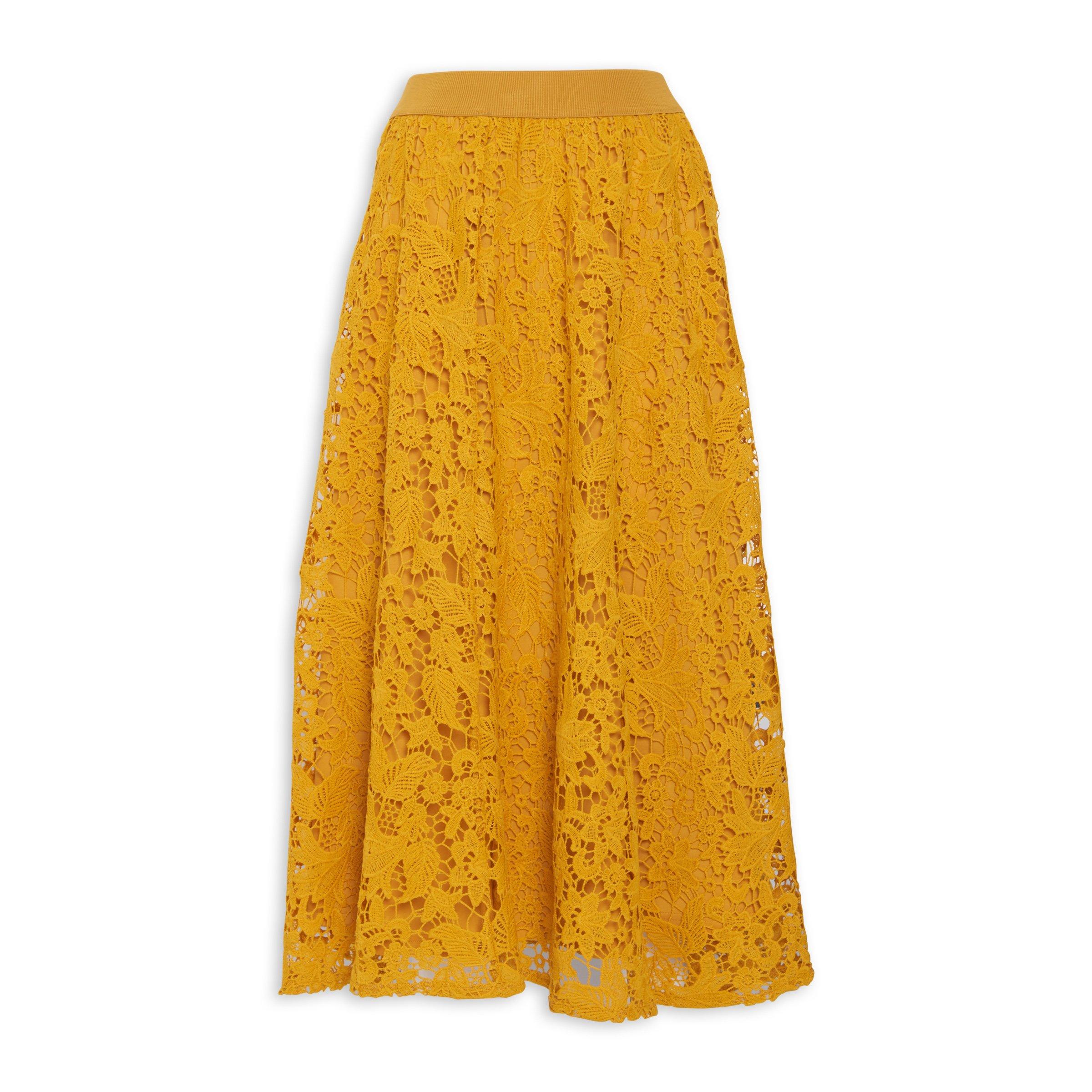 Gold A-Line Skirt (3044275) | Truworths