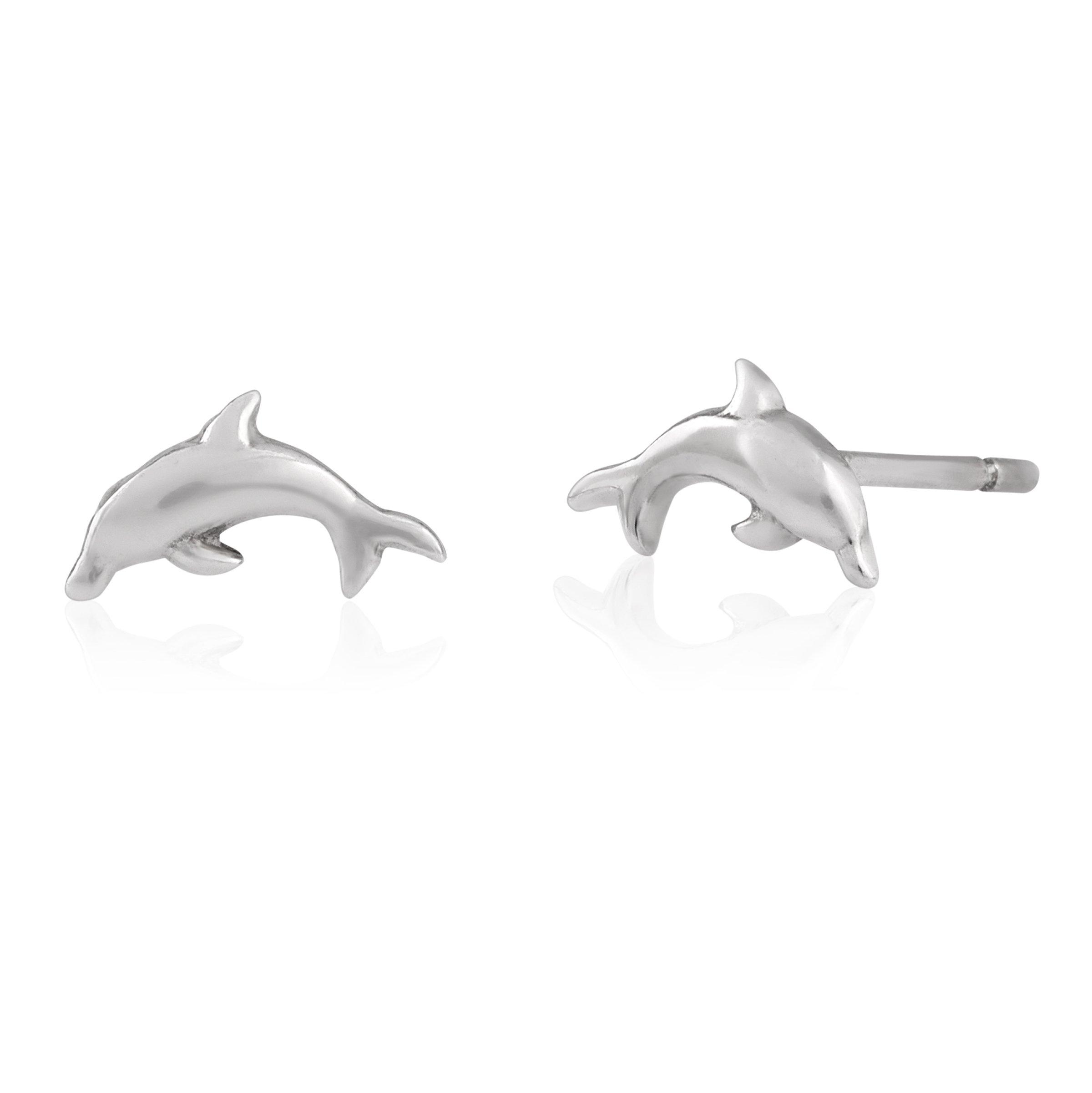 Dolphin Studs (3044475) | Sterling Silver