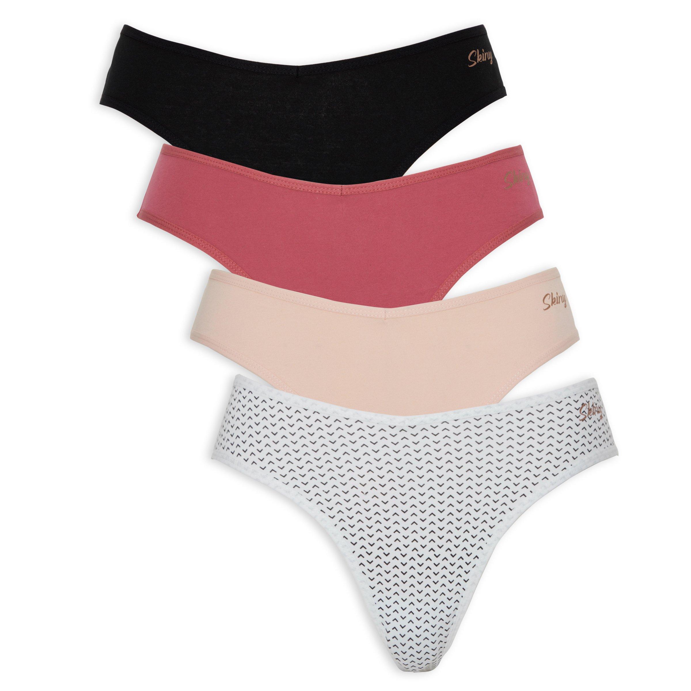 4-pack Thong Panties (3045038) | Skiny