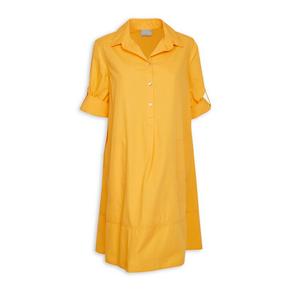 Yellow A-Line Dress