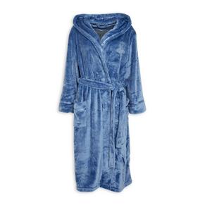 Blue Hooded Gown