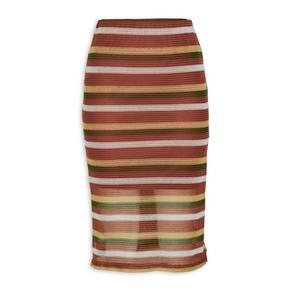 Brown Bodycon Skirt