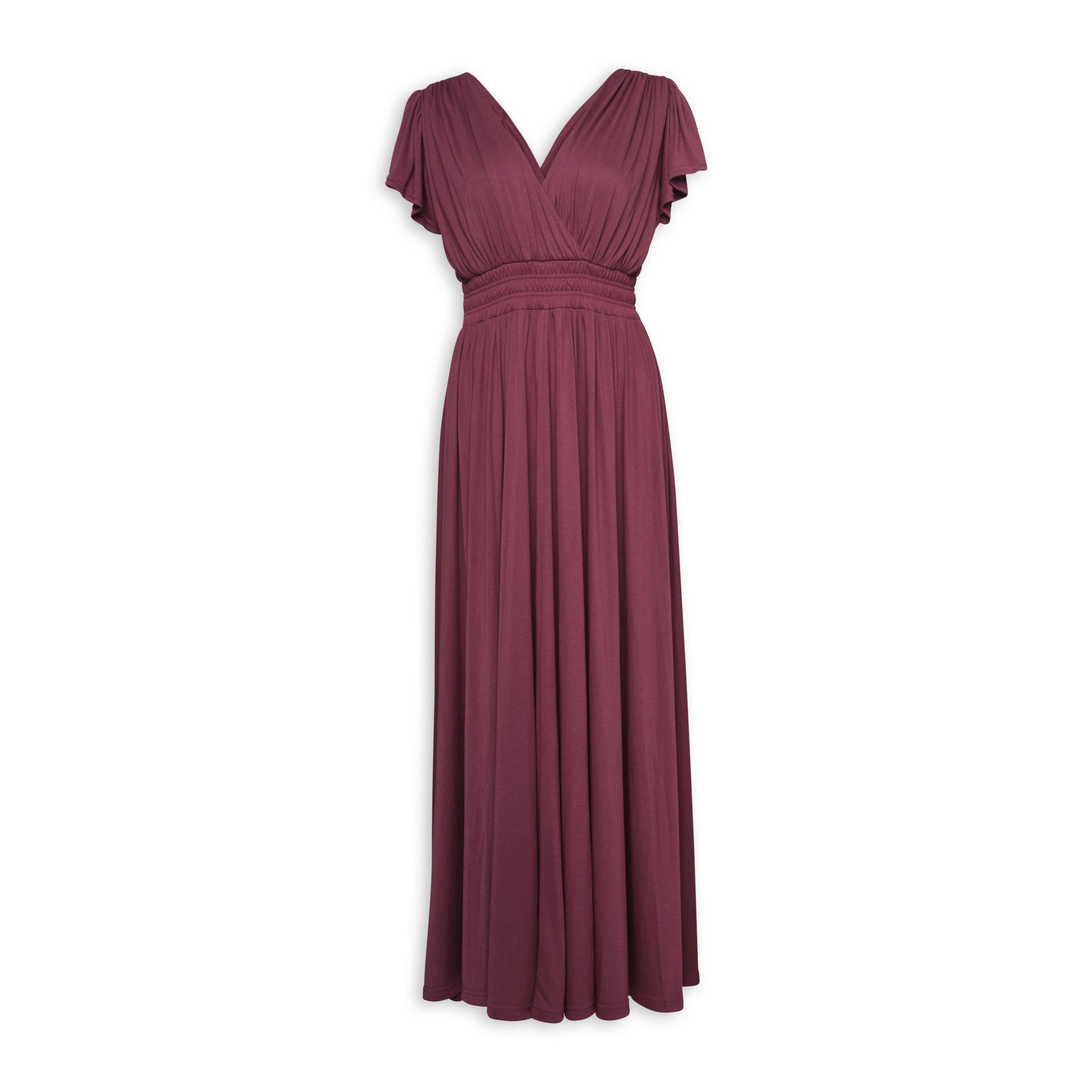 Purple Flare Dress (3046399) | LTD Woman