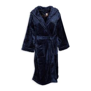 Navy Hooded Gown
