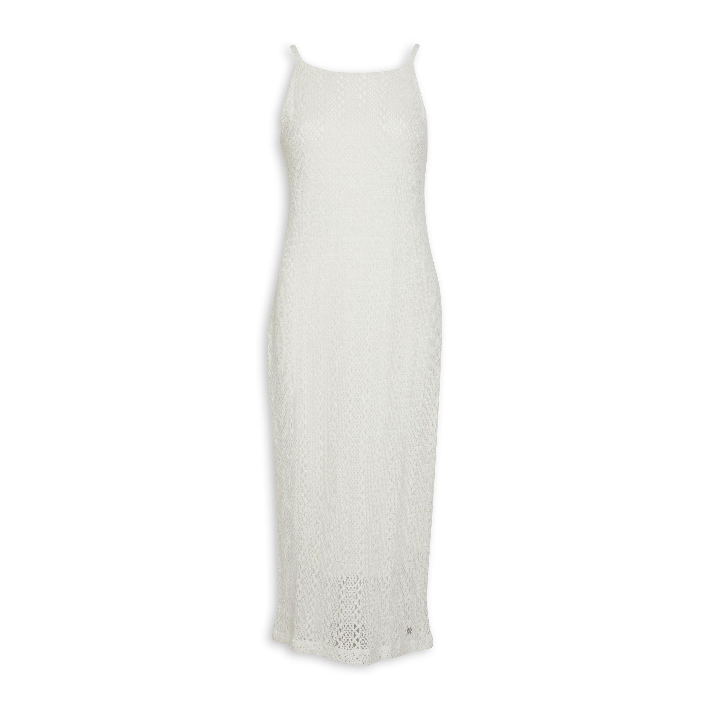 Ecru Column Dress (3047179) | LTD Woman