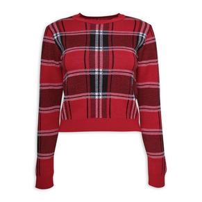 Red Check Jumper