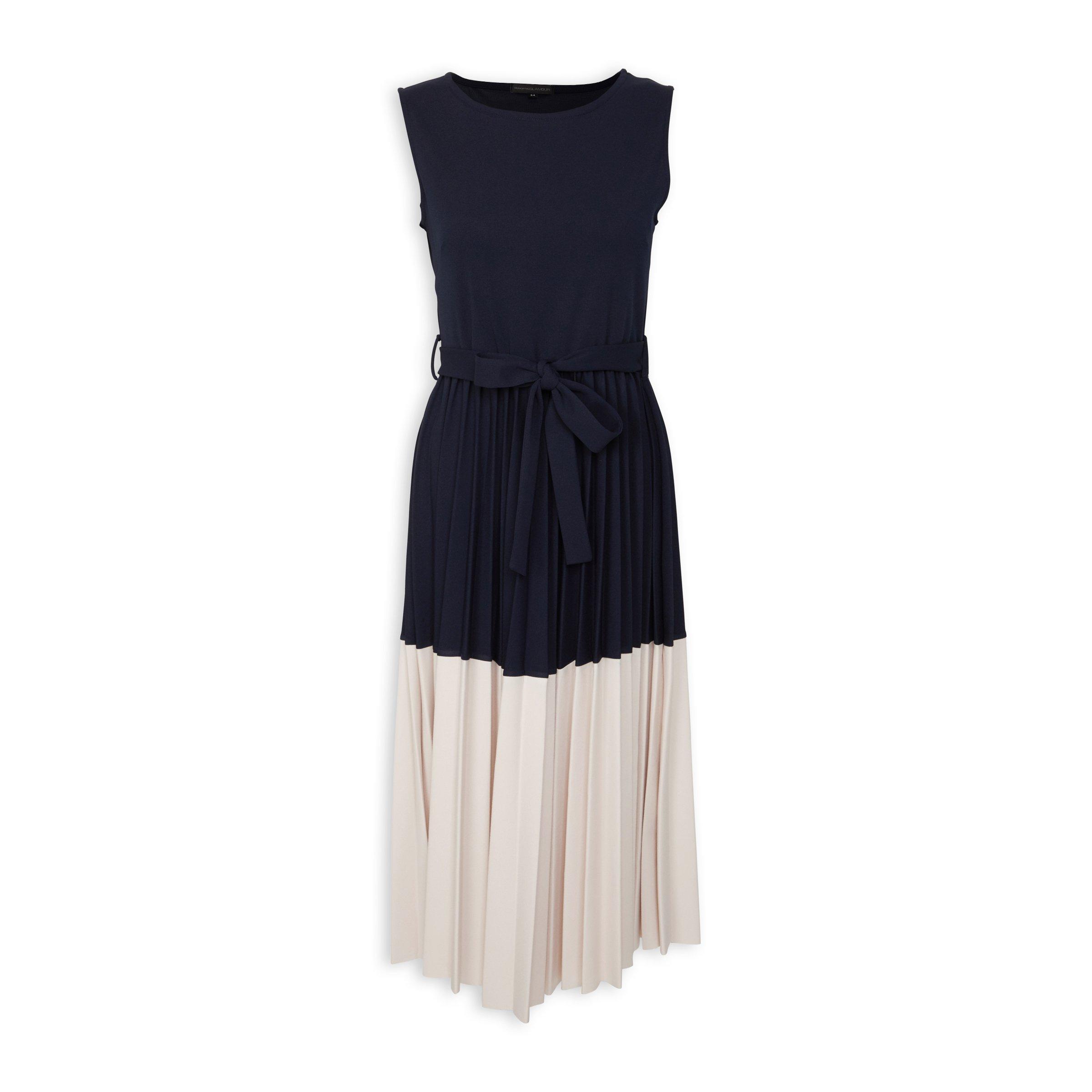 Finnigans Navy Fit And Flare Dress (3049450) | Truworths.co.za