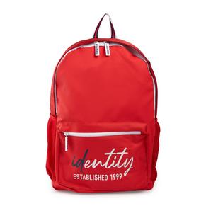 Red Branded Backpack