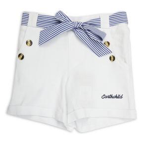 Kid Girl Belted Shorts