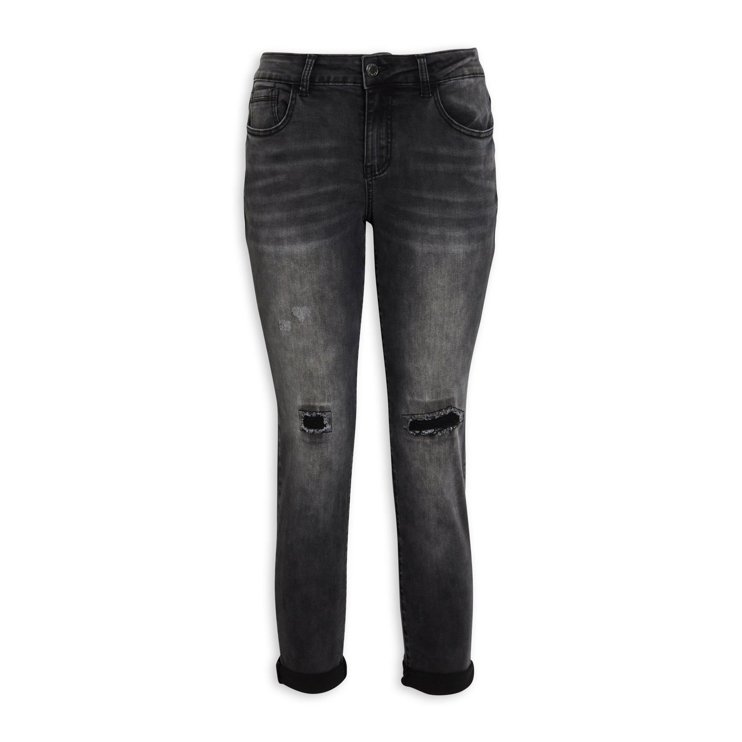 Grey Relaxed Skinny Jeans (3049814) | Identity