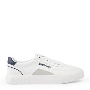 White Blocked Sneaker