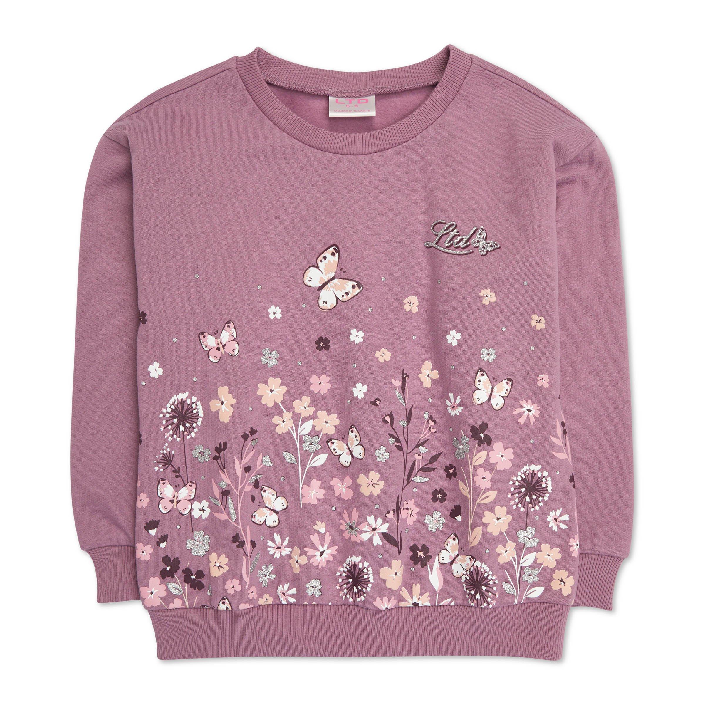 Kid Girl Floral Sweater (3051067) | LTD Kids