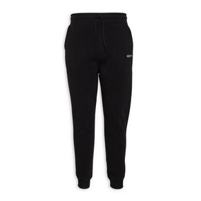 Black Cropped Joggers