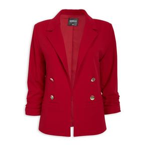 Red Fitted Blazer