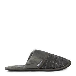 Grey Check Slippers