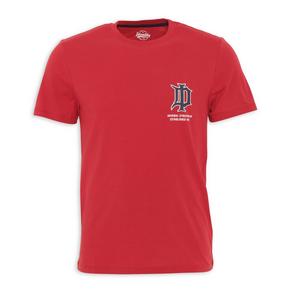 Red Branded Tee